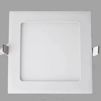 100-110LM/W 3 Roky Záruka Námestie LED Dole Svetlo 15W LED Panel Strop Downlight KLASU Pozornosti Žiarovka