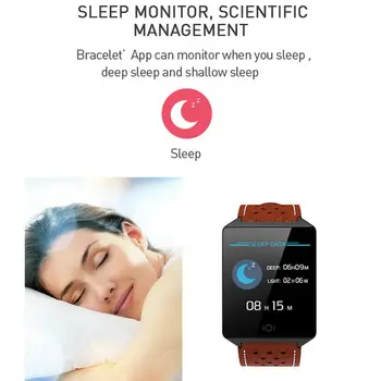 CK19 Smart Hodinky Vodotesný IP67 Smart Kapela Bluetooth Krokomer Heart Rate Monitor Farebný Displej Reloj Inteligentný Náramok