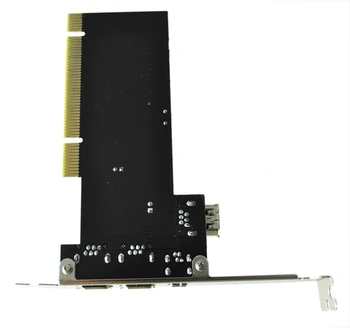 PCI FireWire IEEE 1394 3 + 1 Port Karta + 4/6 Pin Kábel