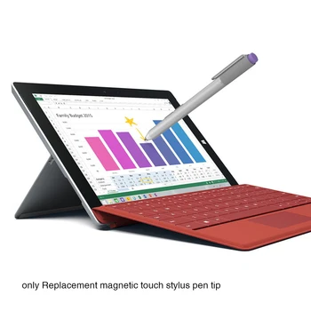 3ks/set Darček Dotykový Displej Pero Tip Náhradné Pero, Praktické, Užitočné Office Príslušenstvo Náplň Pre Microsoft Surface Pro 4
