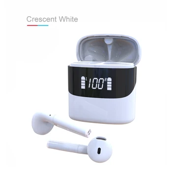 Dotykové Ovládanie Led Displej Bluetooth Slúchadlá, Automaticky Pripojiť Mini Slúchadlá s Mikrofónom