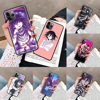 Danganronpa anime Telefón puzdro Pre IPhone 5 5S SE 5C 6 6 7 8 Plus X XS XR 11 12 Mini Pro Max 2020 black Shell Celkom Etui Trend
