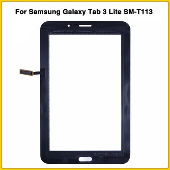 Nové T113 Dotykový displej Pre Samsung Tab 3 Lite SM-T113 SM-T114 SM-T116 T116 Dotykový Panel Digitalizátorom. predné Sklo Náhradné