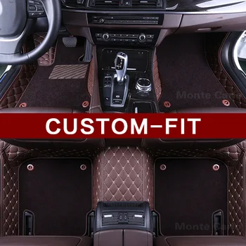Custom fit auto rohože pre Cadillac Escalade ATS CTS CTS-V CT6 SRX XTS XT5 SLS všetkých poveternostných úplné pokrytie ťažkých useň podšívka