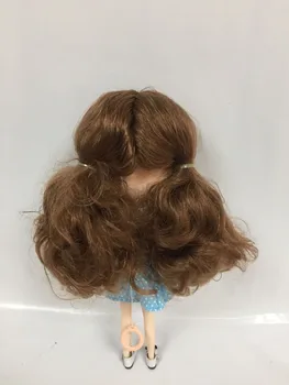Nahé blyth bábiky hnedé vlasy roztomilá bábika dievča hračka Mini wwww