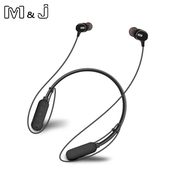 M&J Bluetooth Slúchadlá Športové Bezdrôtové Bluetooth Slúchadlá, Podpora TF/SD Karty Mikrofón Pre iPhone Huawei Xiao Telefón