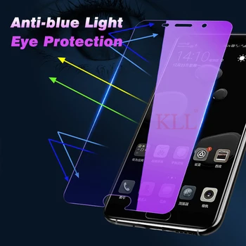 Anti Modré Svetlo Úplné Pokrytie Tvrdeného Skla pre Huawei P20 Pro Nova 3i 3e 2s Mate 10 Pro Česť 6a 7x 9i 8X Hrať 7 Screen Protector