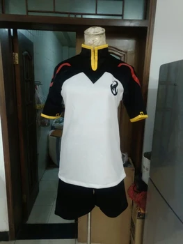 Cosplaydiy Inazuma Eleven Cosplay Kostým Čínsky Futbalový Tím Školskú Uniformu Tričko Šport Vyhovovali Halloween Oblečenie Na Zákazku