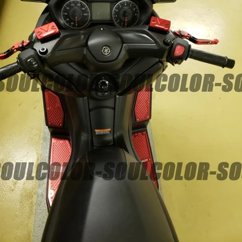 Motocykel Krok Stupačky Footpads Pedál Doska Kryt Pre Yamaha XMAX 300 X-MAX 250 300 2017-2018