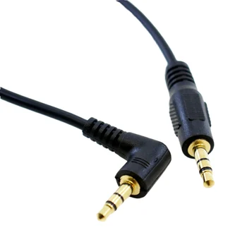 10pcs 3,5 mm Jack Samec na 3,5 mm Muž 90 Stupňov Pravý Uhol AUX Audio Pomocné Kábel Kábel Kábel Pre iPod MP3 Auto