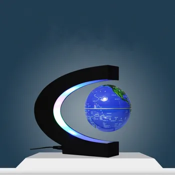 FENGLAIYI Anti-gravitačné Magneticke Plávajúce Výchova Globálnom Svete Mapu Santa Claus Darček k Narodeninám Domova LED Nočné Svetlo