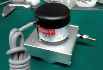 Oceľové laná senzor encoder Kábel Vytiahnite senzor merania vzdialenosti pravítko. MPS-P ( Pulzný signál výstup ) 1-1000mm