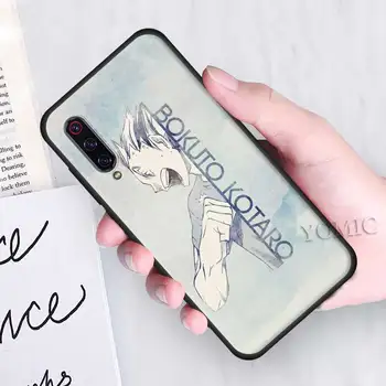 Anime Haikyuu Volejbal Black Soft Prípadoch pre Xiao Mi 9 9T Poznámka 10 Mládež Pocophone X3 NFC F1 F2 Pro A3 8 Lite Tpu Kryt Telefónu