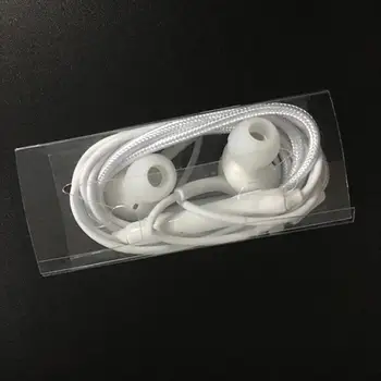 Hifi Káblové Slúchadlá Dual-Dynamické Quad-Core Reproduktor In-Ear Slúchadiel Do Uší Flexibilný Kábel S Mikrofónom Šport Beh Headset