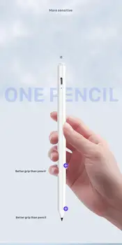 Multicolor Stĺpcovej tablety pero Ceruzka odolný pero iPad stylus pro Pre iPhone štetec bezdrôtové nabíjanie dotykové pero