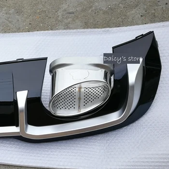 RS3 vyzerá PP+nerezová zadný nárazník pery spojler, difúzor koniec výfukového potrubia telo kit pre Audi A3 Sline 2017 2018