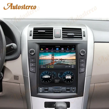 Tesla Štýl Android 9.0 PX6 4GB Auta GPS Navigácie Pre Toyota Corolla na roky 2007-2013 Stereo Headunit Multimediálny Prehrávač Auto Rádio DSP