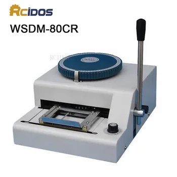 WSDM-80CR RCIDOS Príručka Kód Tlačiarne,PVC karty razba stroj,Gravure printing stroj.názov karty kód tlačiarne