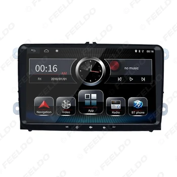 FEELDO 9 Ultra Tenký Android 8.1 Auto Multimediálny Prehrávač S GPS Navi Rádia Pre Škoda Octavia/Seat/Altea/Leon/Tolendo/Alhambra