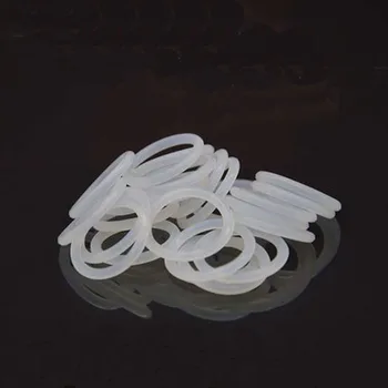 30pcs Silikónové O-krúžok biele priemer Drôtu 1.9 mm VMQ tesnenie Vysoká odolnosť voči teplotám Potravinami úroveň Bielej gumy OD 5-14 mm