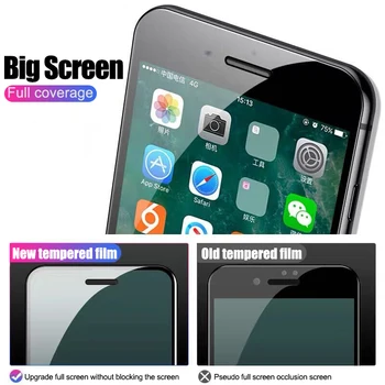 100D Zakrivené Plný Tvrdeného Skla Na iPhone 11 Pro Max XR Sklo Pre iPhone 6 6 7 8 Plus X Xs Max Obrazovke ochranný Film