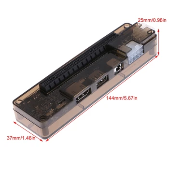 PCI-E Externé Notebooku grafická Karta Dock Stanica ATX Kábel Pre karty Mini PCI-E Rozhranie
