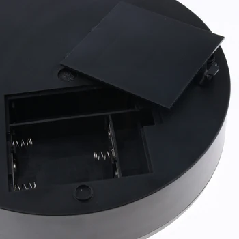 Tichý 360 Stupeň Elektrických Točivých Gramofónu Tovar Displej Základne USB pre Zobrazenie Šperky, Hodinky Digitálne Výrobku Okuliare