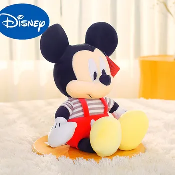 Pôvodné 30 cm Disney Mickey Mouse, Minnie Zvierat Steh Plnené Plyšové Hračky, Bábiky Vianočný Darček k Narodeninám Pre Deti detský Dievča Fr