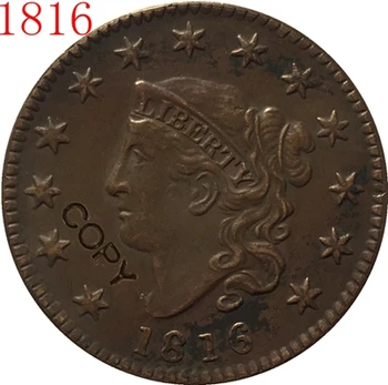 USA 1816-1834 Matron Hlavu Veľké Centov KÓPIE MINCÍ