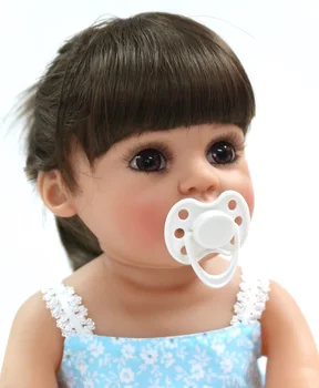 NOVÉ reborn baby doll 56 cm batoľa Novorodencov bábiky realisticky Realistické plný silikónové vinyl bebe reborn menina bonecas darček