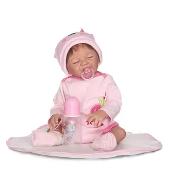 NPK veľkoobchod reborn baby doll s plnou vinylové telo veľmi roztomilý dievča rodovej bábika mäkké darček pre deti na Narodeniny