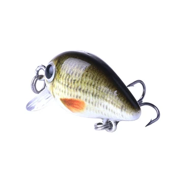 Rybárske Návnad Nastaviť Realisticky Basy Láka Crankbait Pomalé Potopenie Ťažké Nalákať 3D Oči 24BD