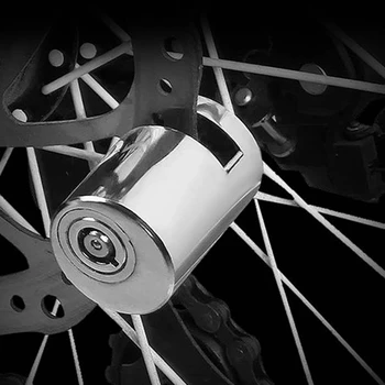 Požičovňa Zámok Mini Anti-Theft Bicykli Brzdového Kotúča, Bezpečnostný Zámok Nepremokavé Cyklistické Bicykli Disk Bezpečnostný Zámok, Cyklistické Doplnky,