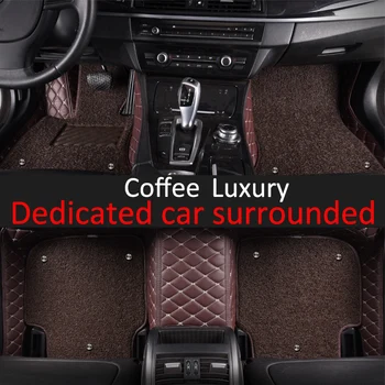 Custom fit auto podlahové rohože pre Cadillac ATS CTS XTS SRX SLS Escalade 5D všetkých poveternostných koberec, podlahové fólie
