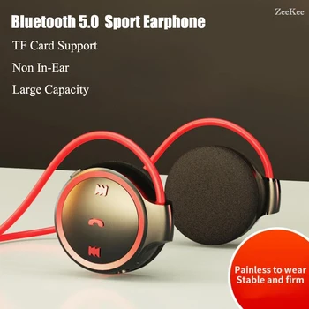 Bezdrôtová športové slúchadlá, ktoré nie je potrebné ucho-v, podpora TF kariet hudby, Bluetooth 5.0 pripojte slúchadlá