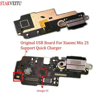 STARVEITU Pre Xiao MIX 2S Pôvodného USB Rada Flex Kábel Dock Konektor, Podpora Rýchlu Nabíjačku Počítač Pripojenie