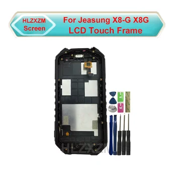 Pre Jeasung X8-G X8G LCD Displej S dotykovou Obrazovkou S Rámom Digitalizátorom. Montáž Náhradné
