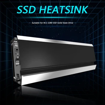 Zliatiny M. 2 SSD Chladič Cooler Rozptyl Radiátor 2280 ssd (Solid State Drive Tepla Chladenie Tepelné Pad pre Stolný POČÍTAČ SSD Chladič