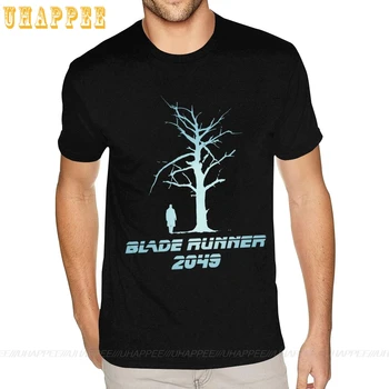 Vlastné Tričko Tlač Blade Runner 2049 Strom Tee Košele Mužov Plus Veľkosť Krátky Rukáv Červená Posádky T Košele