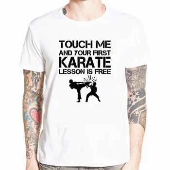 Nová Značka Oblečenia Tlač Mužov Funny T-shirt Karate Učiteľ Tričko Bojové Umenie Inštruktor Darček Najlepšie Tričká Hip Hop Tričká Topy