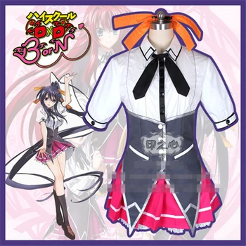 Anime Vysokej Školy DxD Ria Gremory cosplay kostým Topy+Šaty D