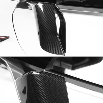 Auto Spätné Zrkadlo Pokrytie pre Tesla Model 3 2016-2020 Suché Uhlíkových Vlákien Bočné Zrkadlo Pokrytie Výbava Príslušenstvo,Svetlé Farby