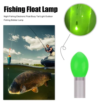 Nočný Rybolov Elektronické Float Zadné Svetlá Riešiť Vonkajšie Prenosné, Ľahké Rybárske Vonkajšie Rybárske Bobber Lampa Účtovná
