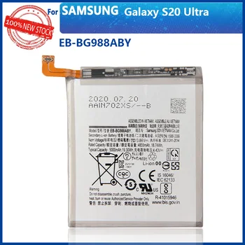 Originálne 5000mAh EB-BG988ABY Telefón Samsung Galaxy S20 Ultra S20Ultra S20U Batérie Telefónu S Sledovacie číslo