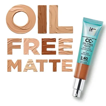 To Kozmetiky ho vašu pokožku, ale lepšie CC+ oil-free matný sans huile fini mat pórov minimalizácia plné pokrytie krém 32ml zadarmo lode