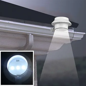 3 Led Solárne Lampy Senzorom Nepremokavé Slnečné Svetlo LED Pouličné Svetlo Vonkajšie Cesta Stenu Lobby Cesty, Lampy, Bodové Osvetlenie, Bezpečnostný