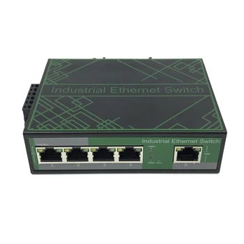 Priemyselné Vysoký Výkon Nespravovaná 10/100M 4 5 Port Port Priemyselný Ethernet Switch Pre CCTV Bezpečnostné gigabit switch siete rack