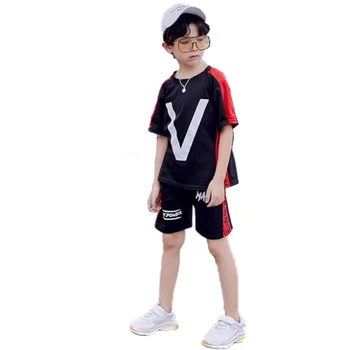 Chlapec je krátky rukáv vyhovovali 2020 nové letné detské dve dielna sada chlapca kórejská verzia dieťa oblečenie pre deti, oblečenie pre chlapcov oblek
