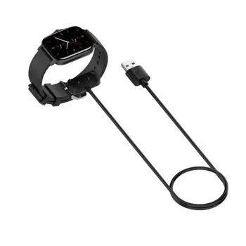 1m TPE Flexibilný Kábel Smart Hodinky USB Nabíjací Kábel Dock Adaptér Vhodný Pre Huami Amazfit GTR2 / GTS2 / His / Pop Univerzálny