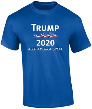 Nové Letné Politike Vlastenectva Trump 2020 Udržuje Obrovský USA Kompletný S Bavlnené Tričko